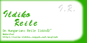 ildiko reile business card